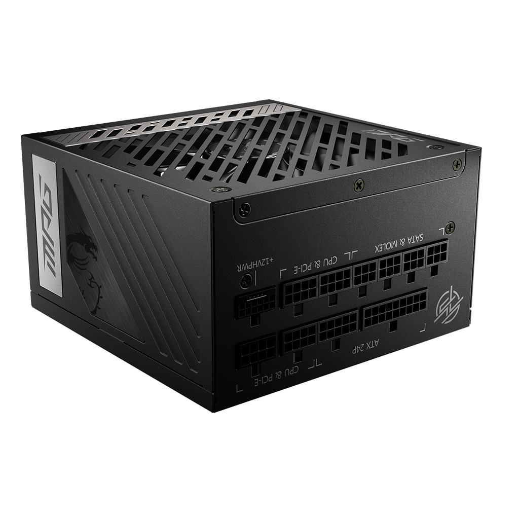 MSI A1000G Power Supply Units - Black