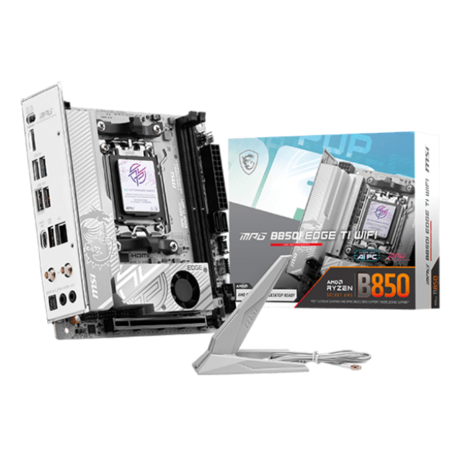 MSI B850I Motherboards - Grey