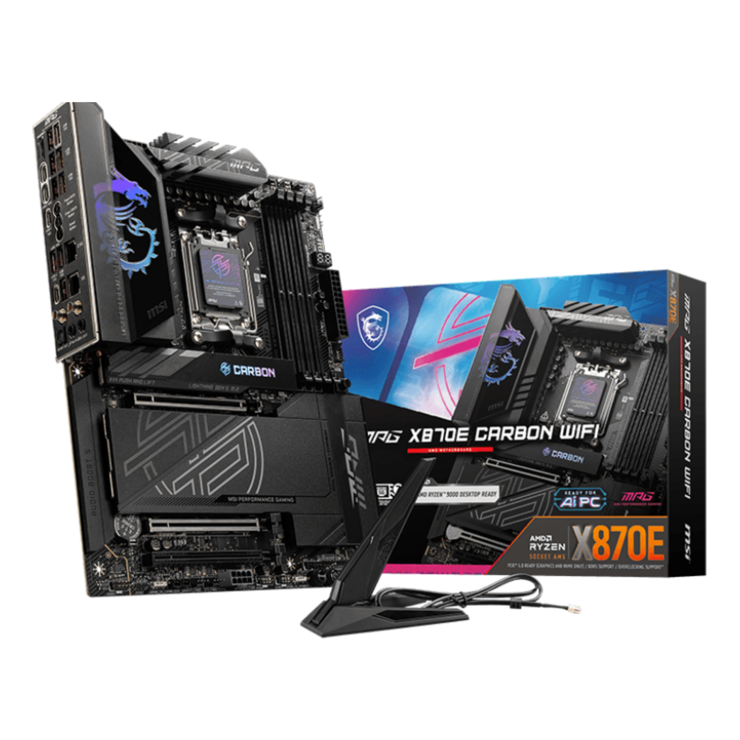 MSI X870E Motherboards - Black