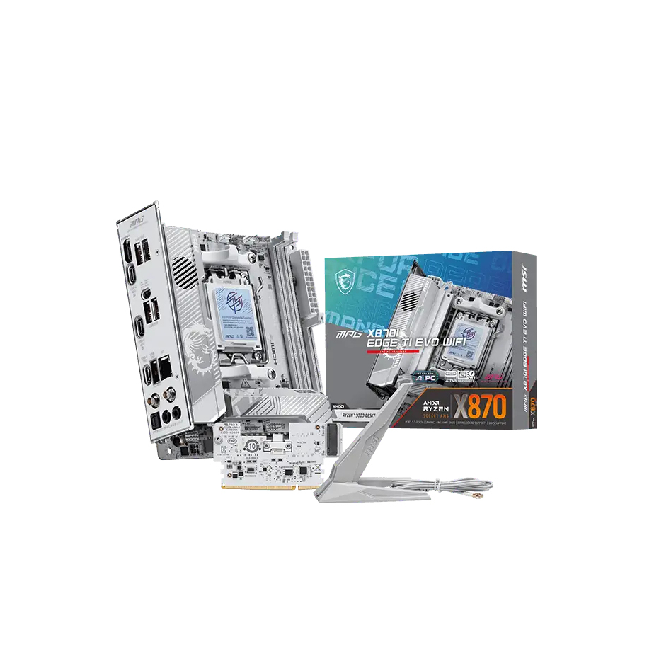 MSI X870I Motherboards - White