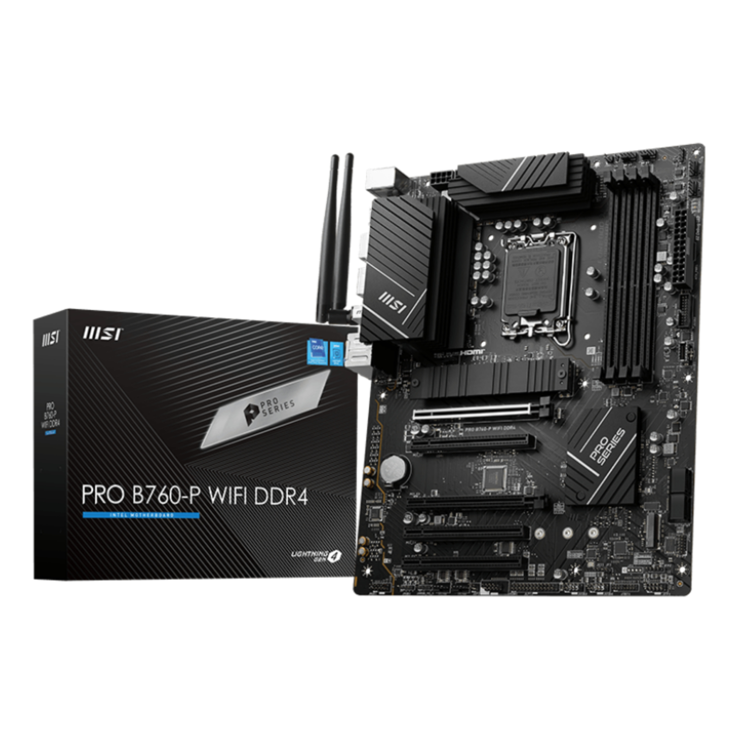MSI B760-P Motherboards - Black