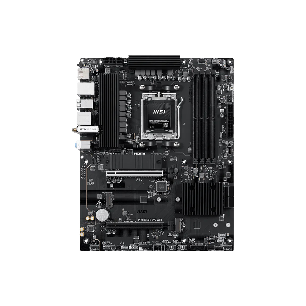MSI B850-S Motherboards - Black
