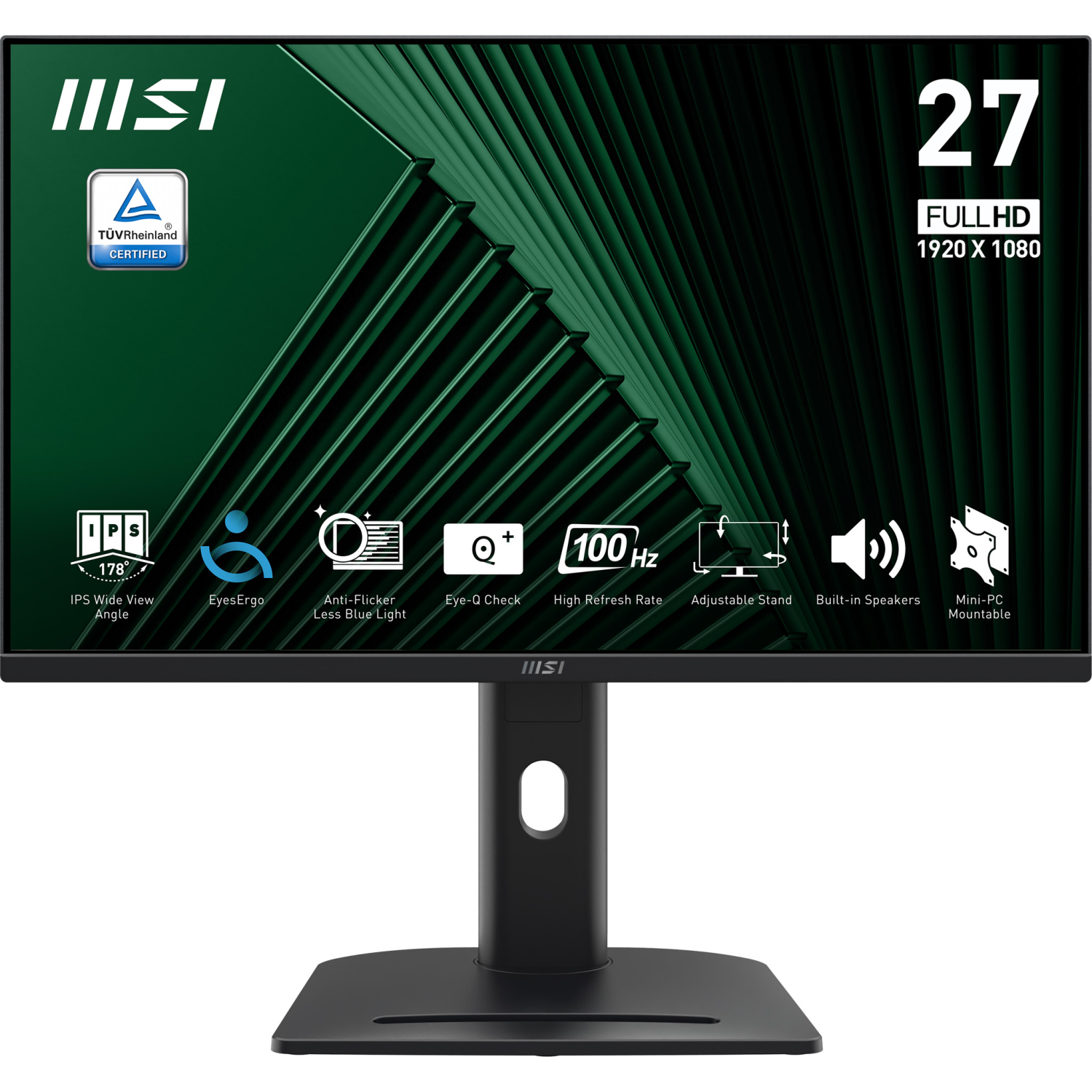 MSI MP275PG Computer Monitors - 27 Inches - Black