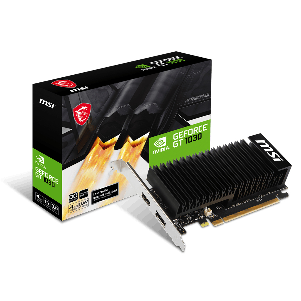 MSI 4GHD4 Graphics Cards - Black