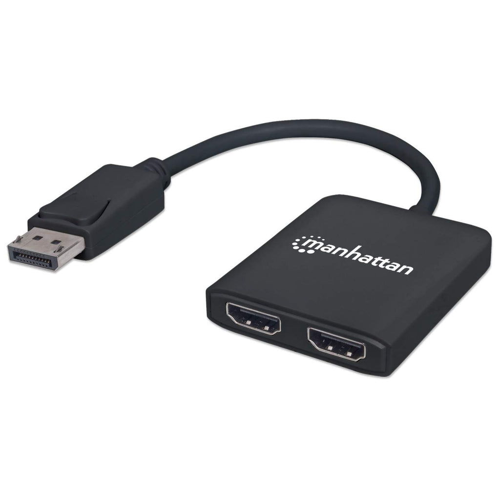 Manhattan 2-Port Video Splitters - Black