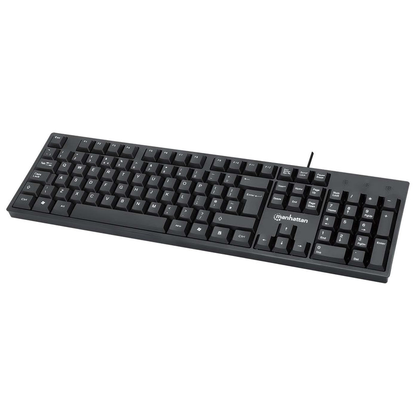Manhattan 180573 Keyboard UK USB Wired, Qwerty