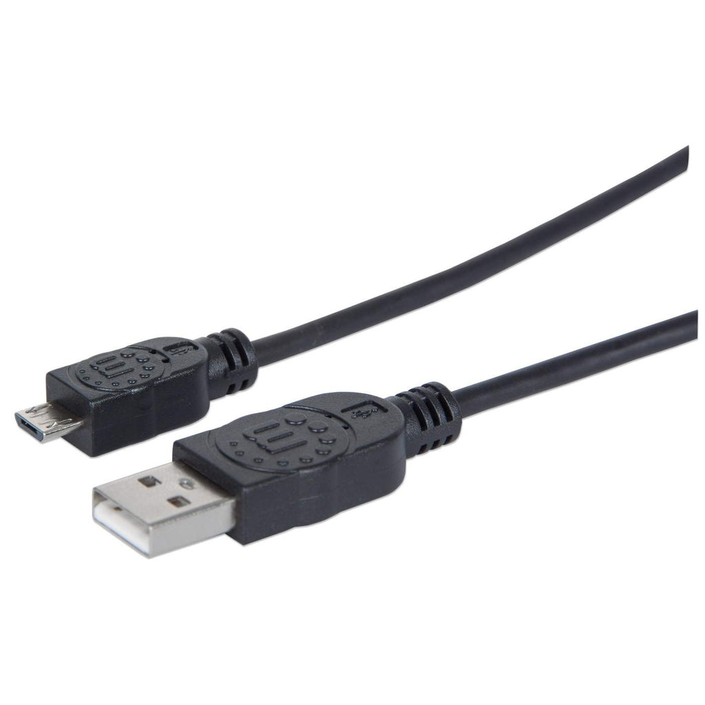 Manhattan UUSBHAUB6 USB Cables - Black