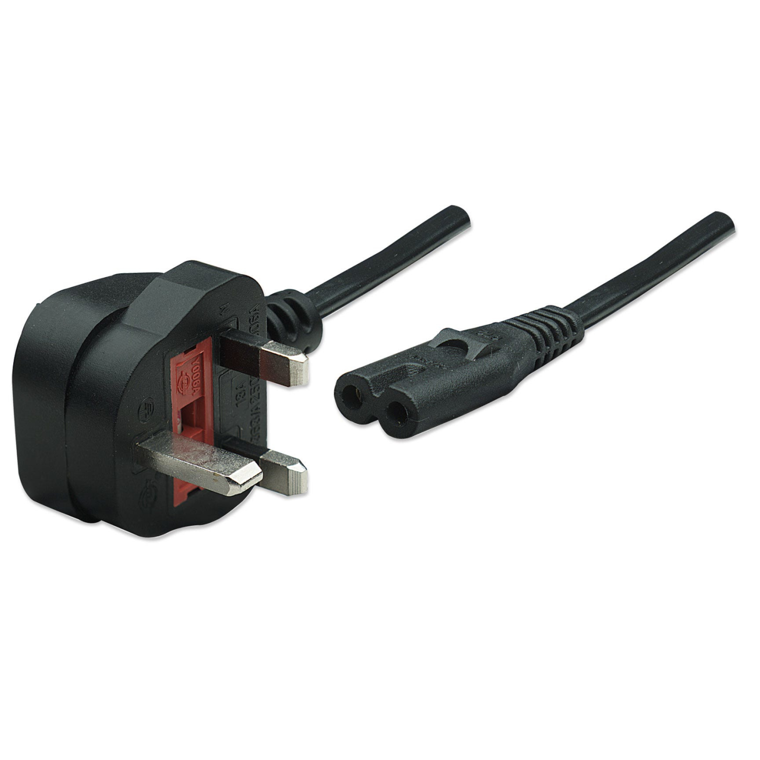 Manhattan 3-pin Power Cables - Black