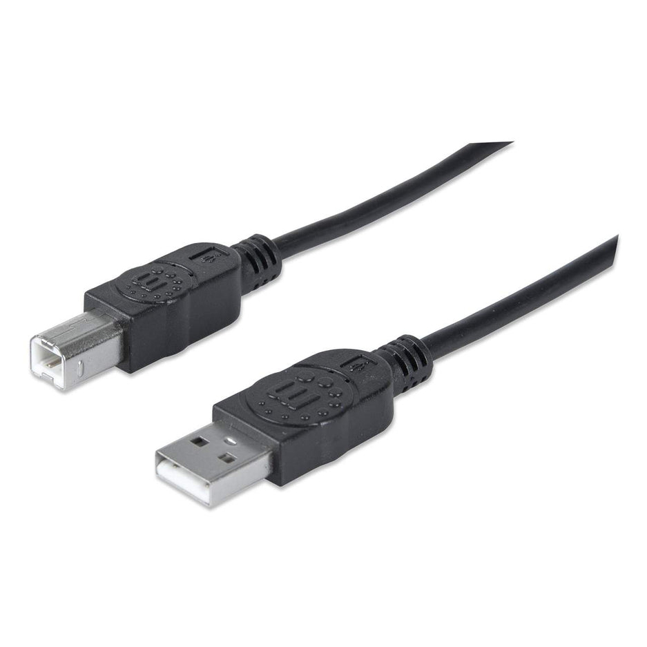 Manhattan USB2HAB2M USB Cables - Black