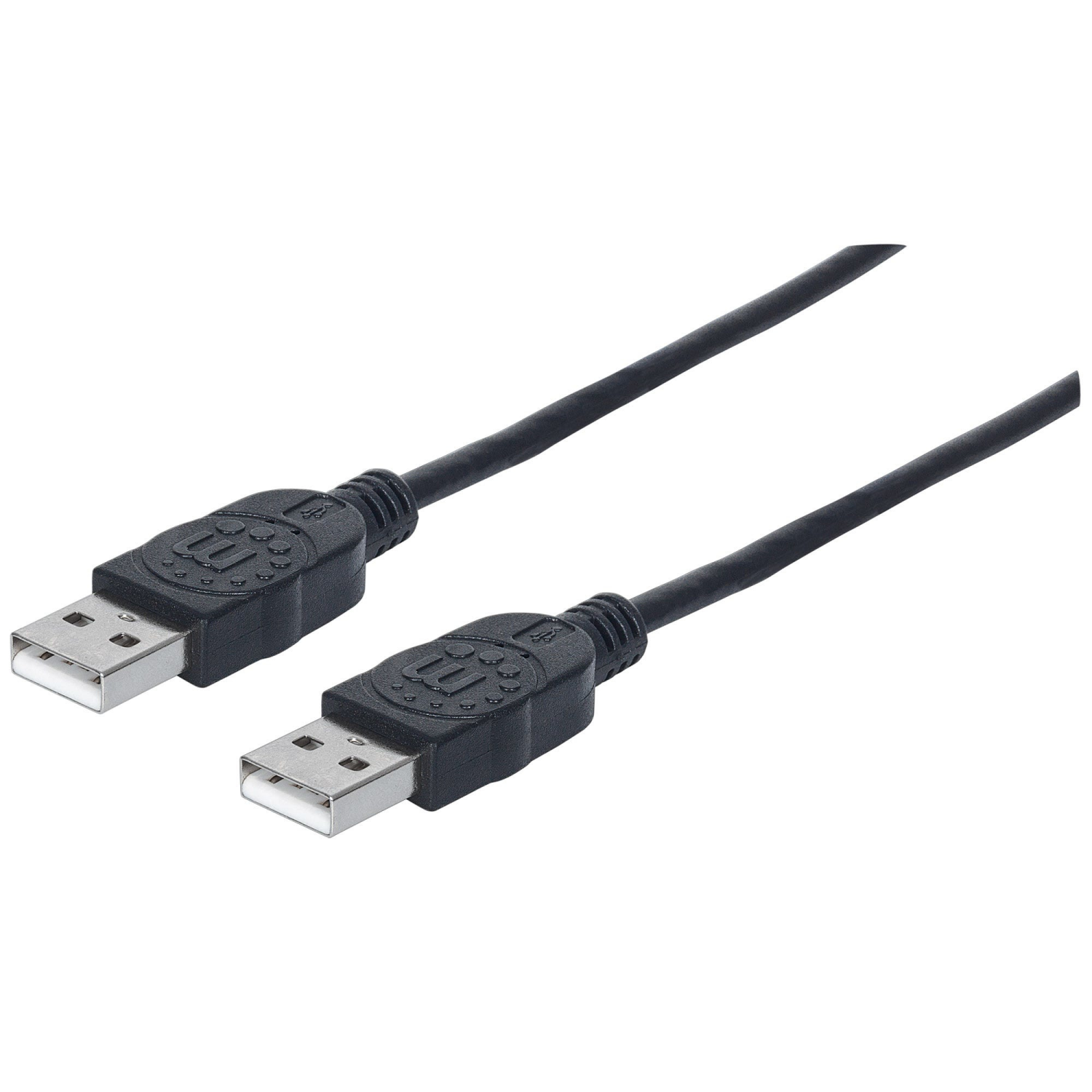 Manhattan USB2AA1M USB Cables - Black