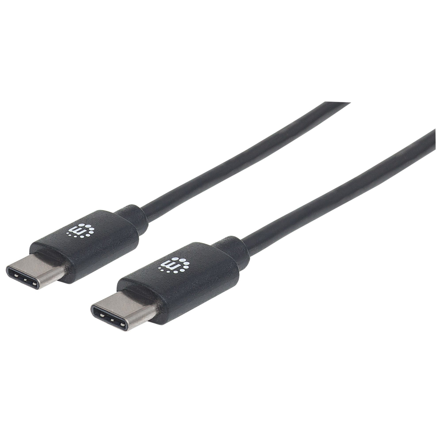 Manhattan USB2CC2M USB Cables - Black