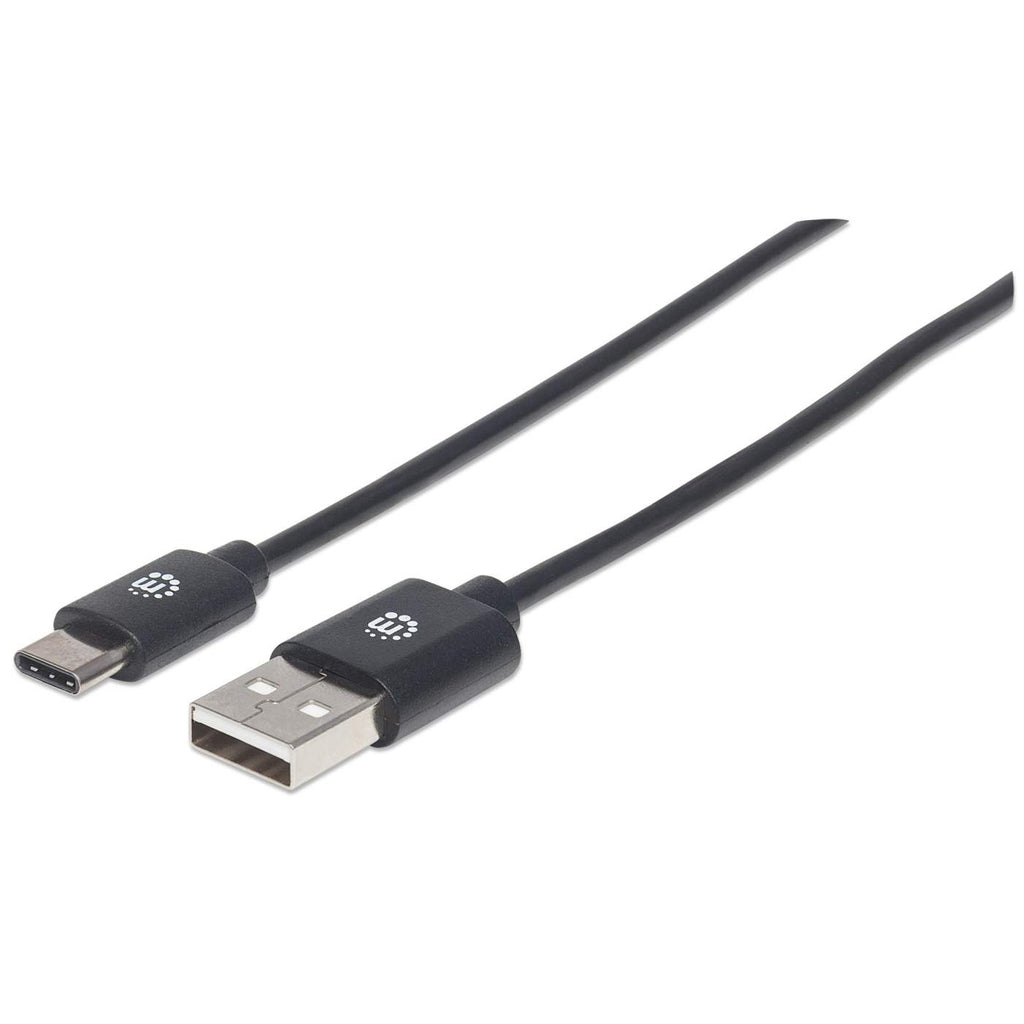 Manhattan USB2AC2M USB Cables - Black
