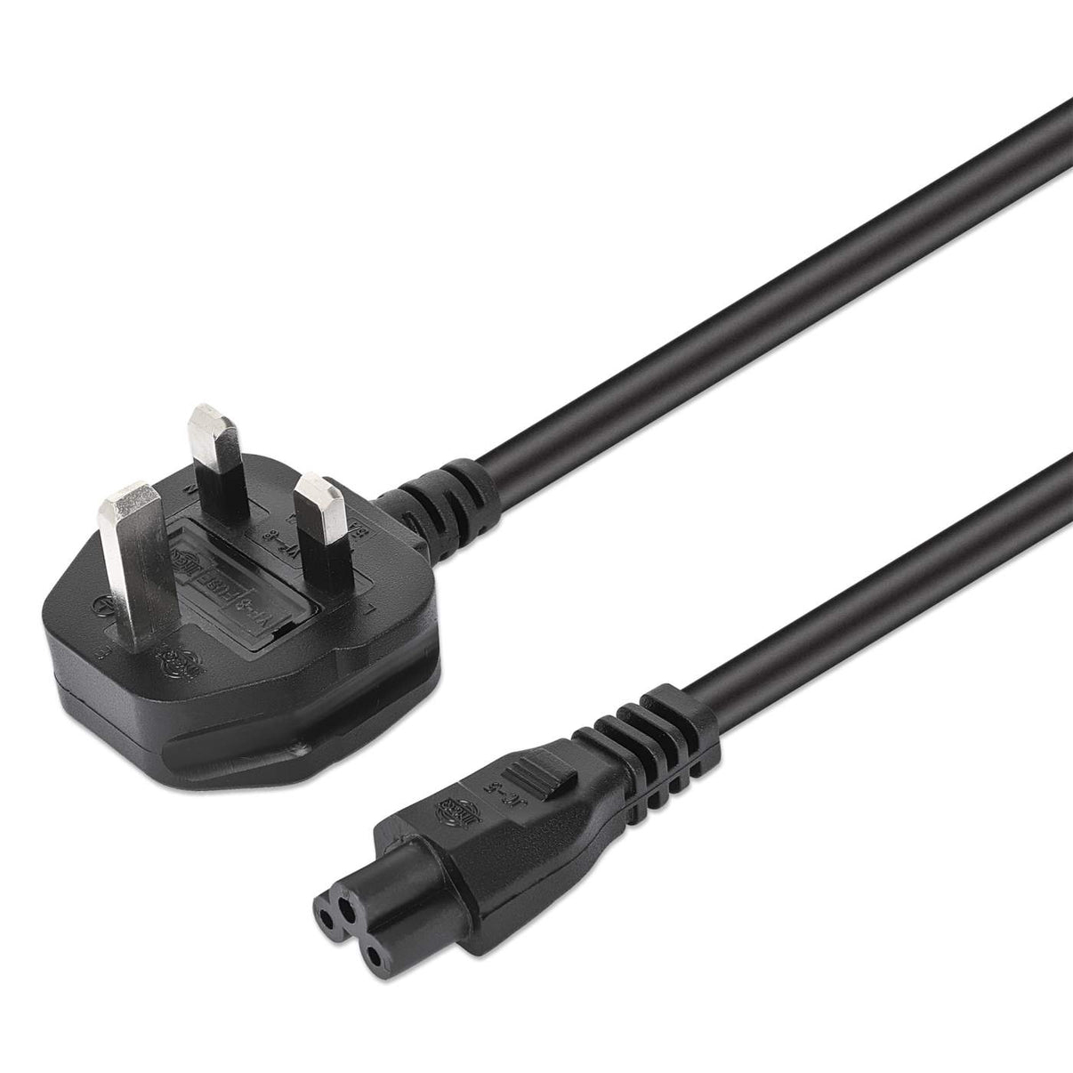 Manhattan 3PIN Power Cables - Black