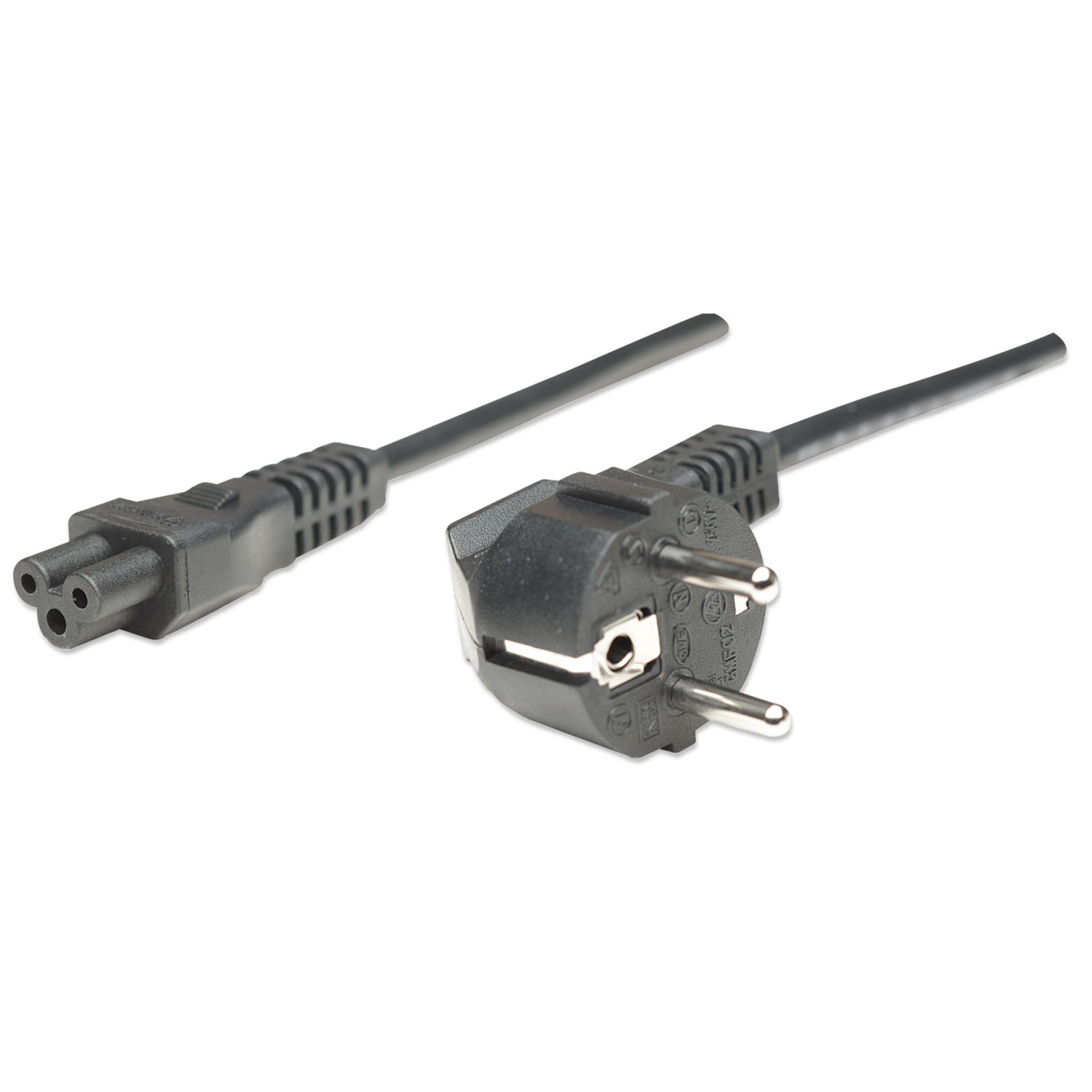 Manhattan 2-pin Power Cables - Black