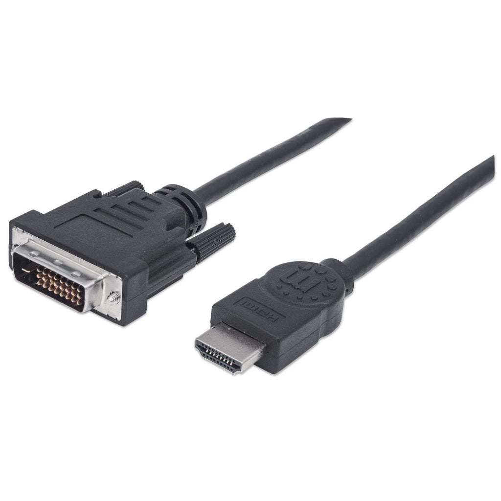 Manhattan HDMIDVIMM6 Video Cable Adapters - Black