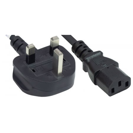 Manhattan 3-pin Power Cables - Black