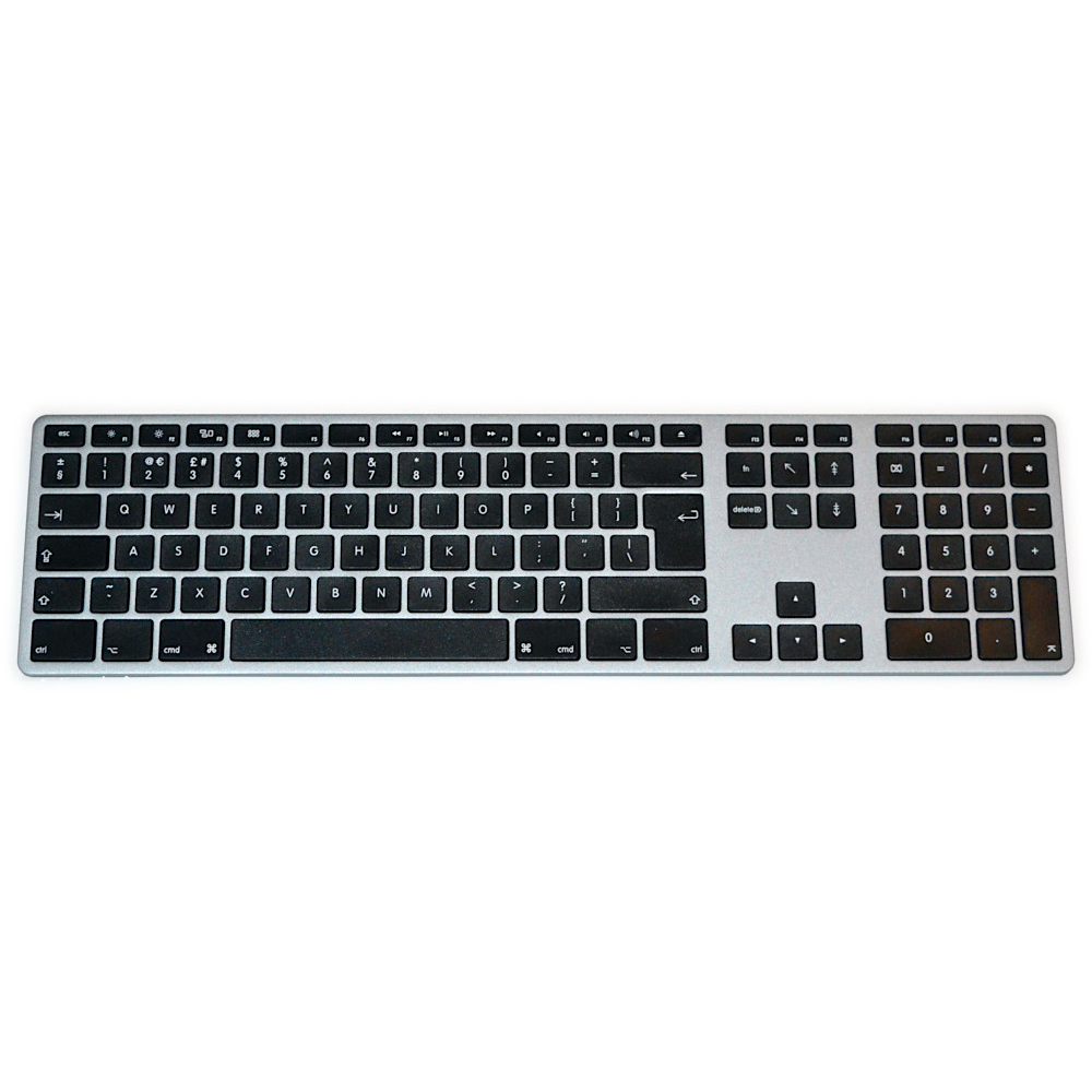 Matias UK Wireless 2.4G Aluminum Mac Keyboard Space Gray