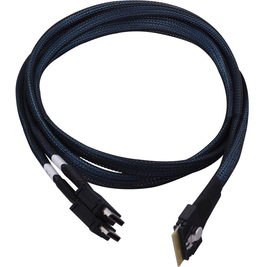 Microchip Technology 2304800-R Serial Attached SCSI (SAS) Cables - Black