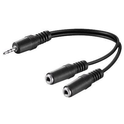 MicroConnect AUDLR02 Audio Cables - Black