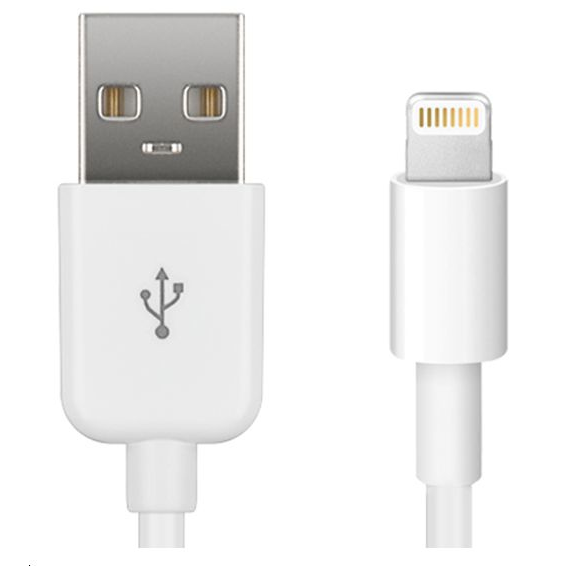 MicroConnect LIGHTNING1 Lightning Cables - White