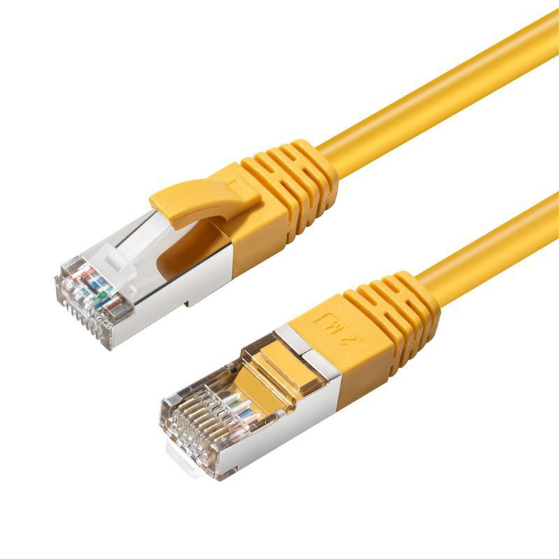 MicroConnect MC-SFTP6A01Y Networking Cables - Yellow