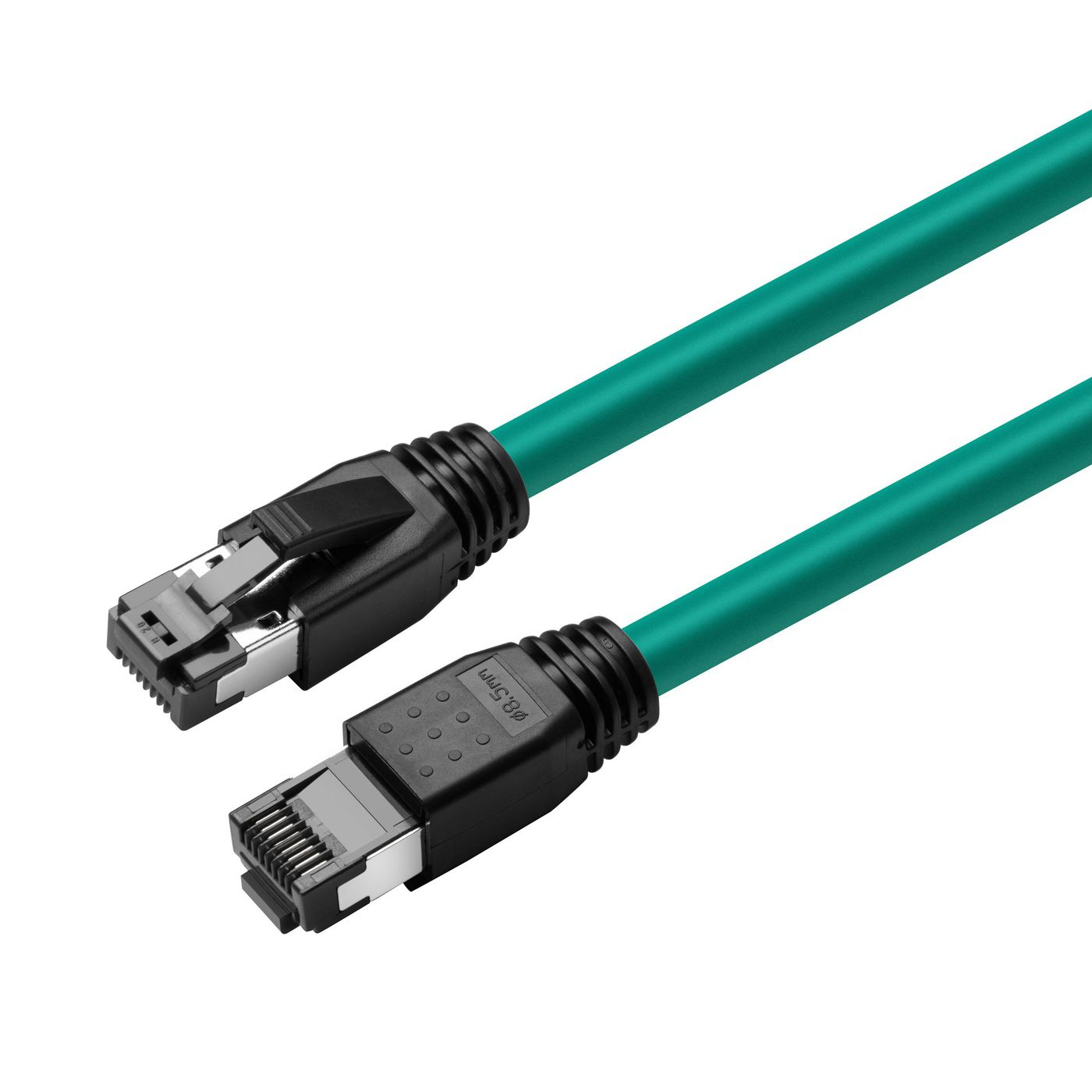 MicroConnect MC-SFTP80025G Networking Cables - Green