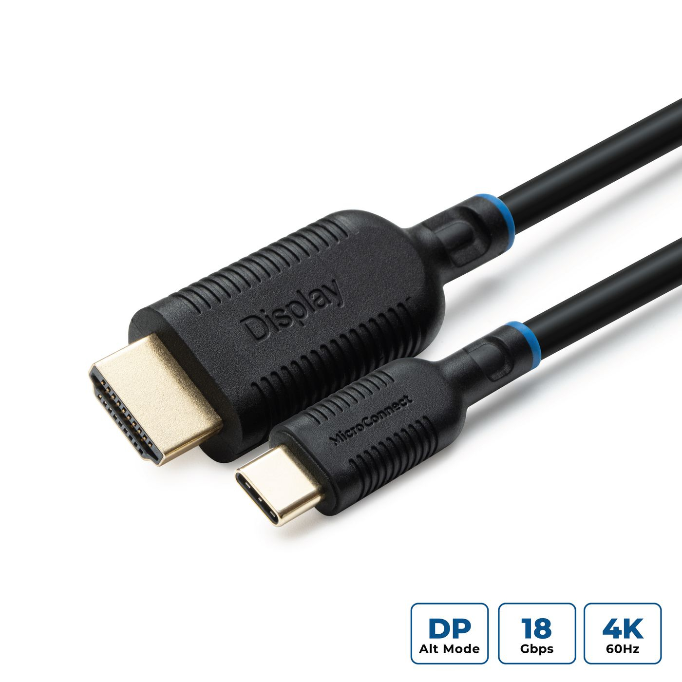 MicroConnect MC-USBCHDMI2 Video Cable Adapters - Black