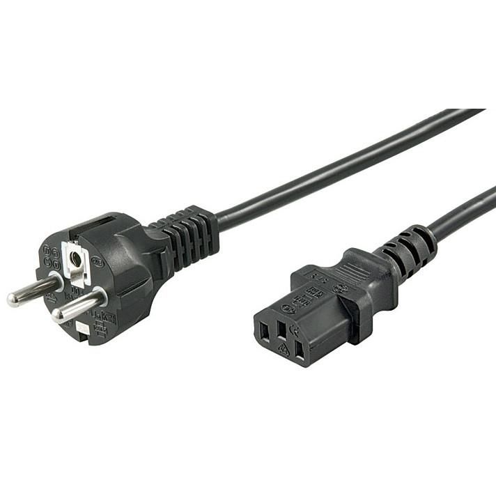 MicroConnect PE020418 Power Cables - Black