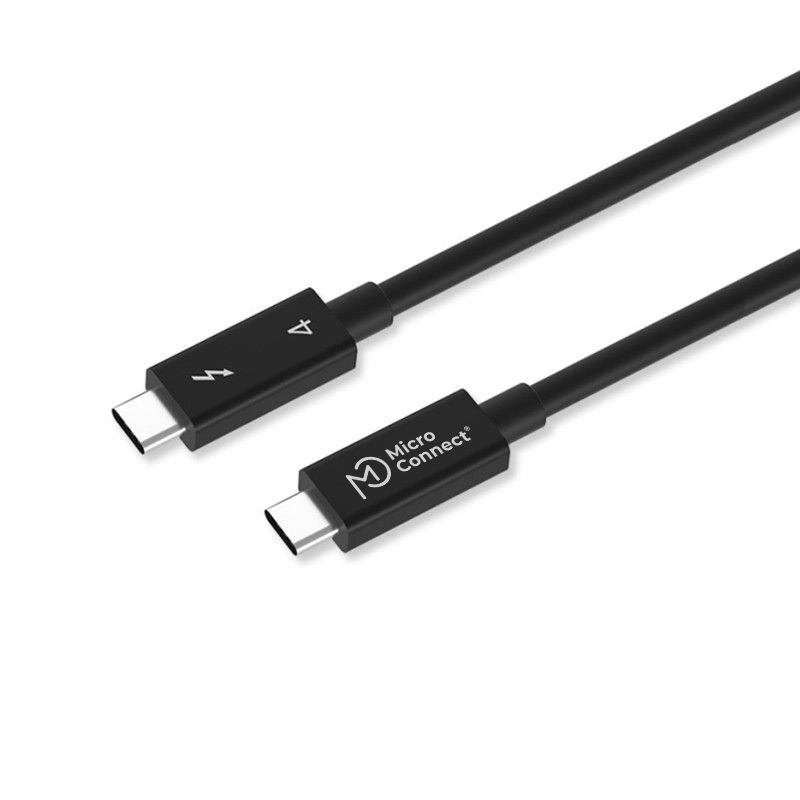 MicroConnect TB4020 Thunderbolt Cables - Black