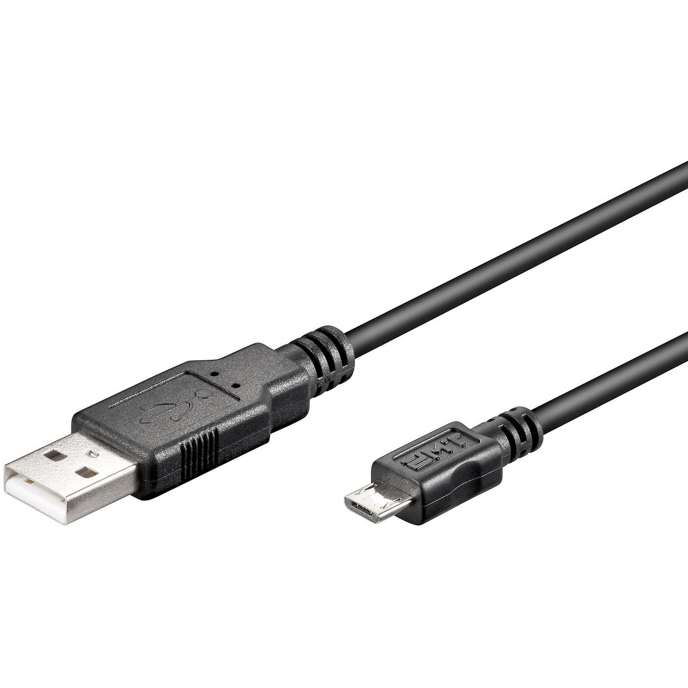 MicroConnect USBABMICRO18 USB Cables - Black