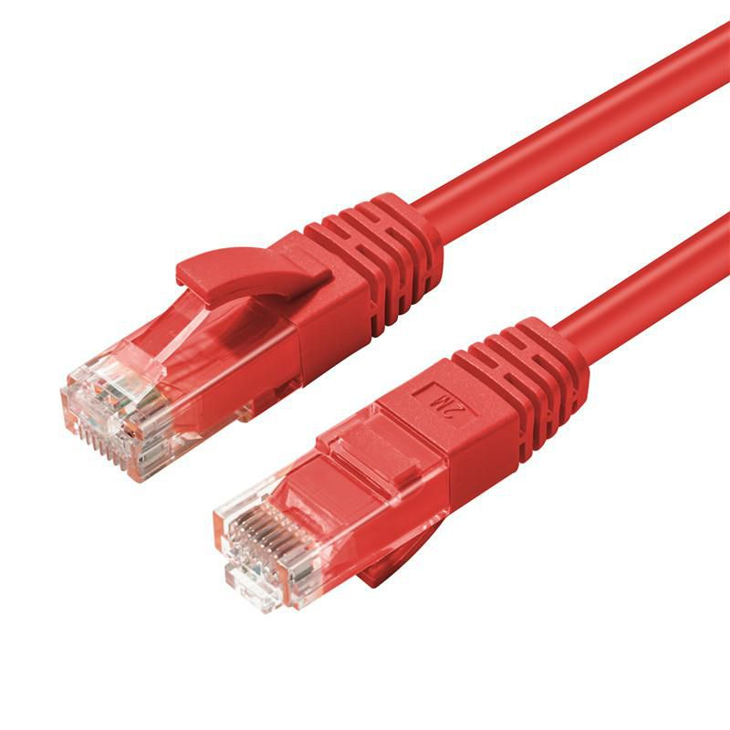 MicroConnect UTP6005R Networking Cables - Red