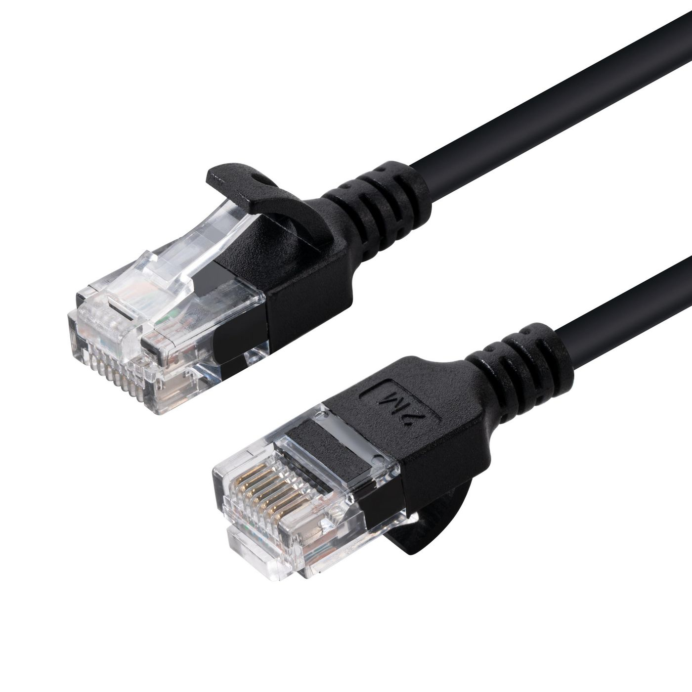 MicroConnect V-UTP6A02S-SLIM Networking Cables - Black