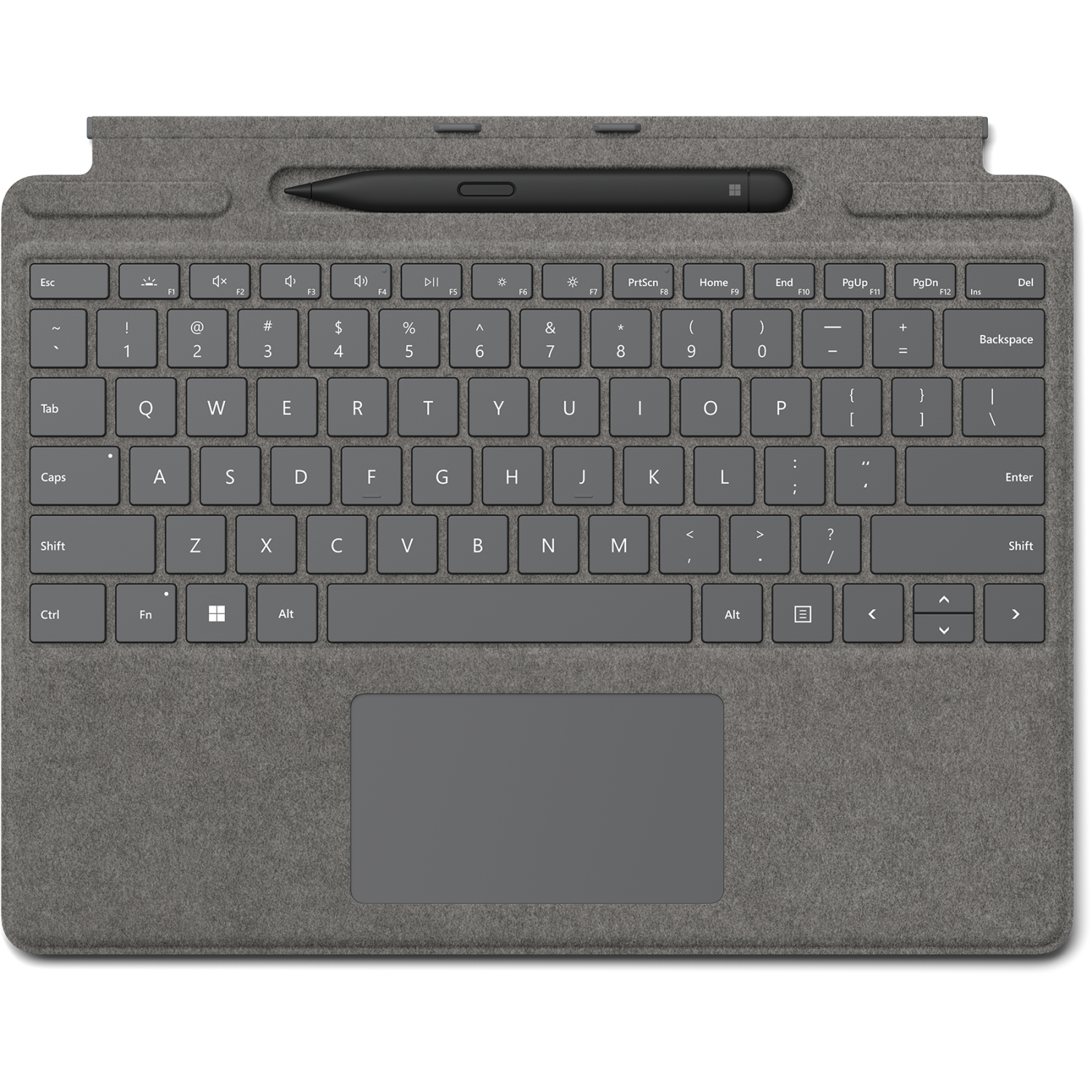 Microsoft Surface Pro Keyboard w/SlimPen UK/Ireland Platinum with Co-pilot key