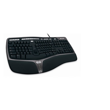 Microsoft Natural Ergonomic 4000 UK keyboard USB QWERTY