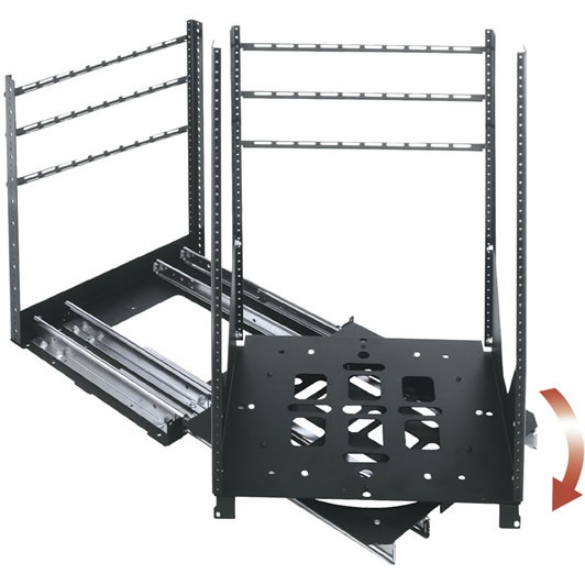 Middle Atlantic Products SRSR 23", 14U Wall mounted rack Black