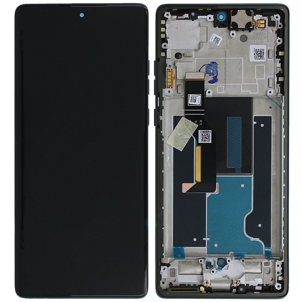 Motorola Genuine Motorola Edge 50 Fusion | Replacement OLED Touch Screen Assembly With Frame | Grey | 5D68C24633 | XT2429 | Authorised