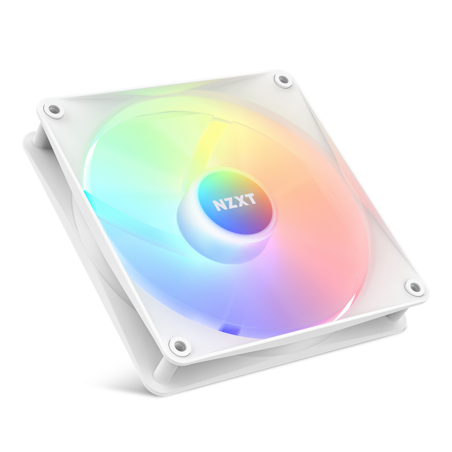 NZXT F140 Computer Cooling Systems - White