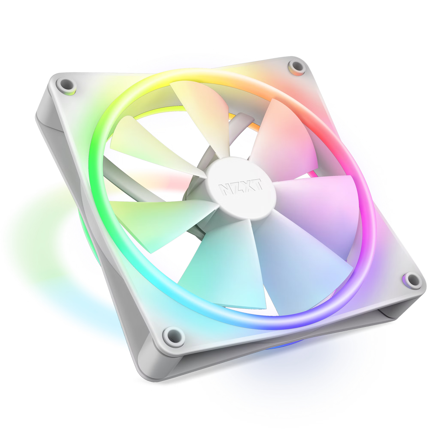 NZXT F120 Computer Cooling Systems - White
