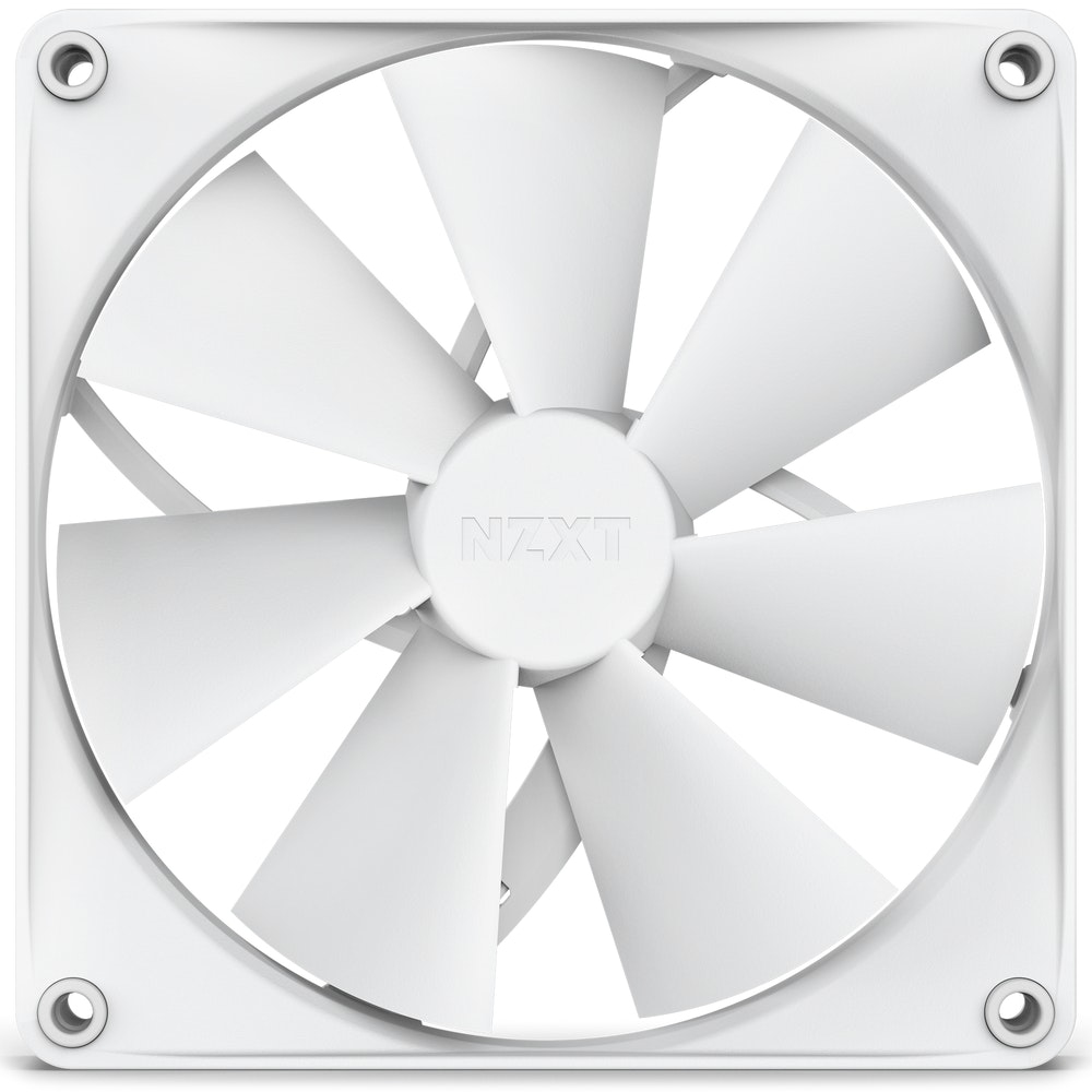 NZXT F140P Computer Cooling Systems - White