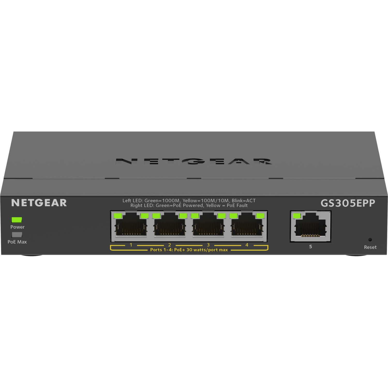 Netgear 5-Port Network Switches - Black
