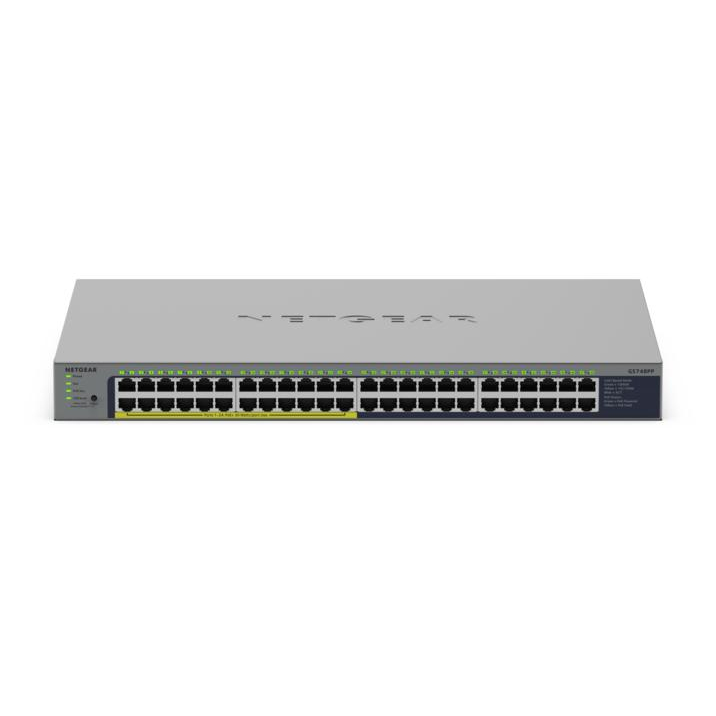 Netgear GS748PP Network Switches - Grey