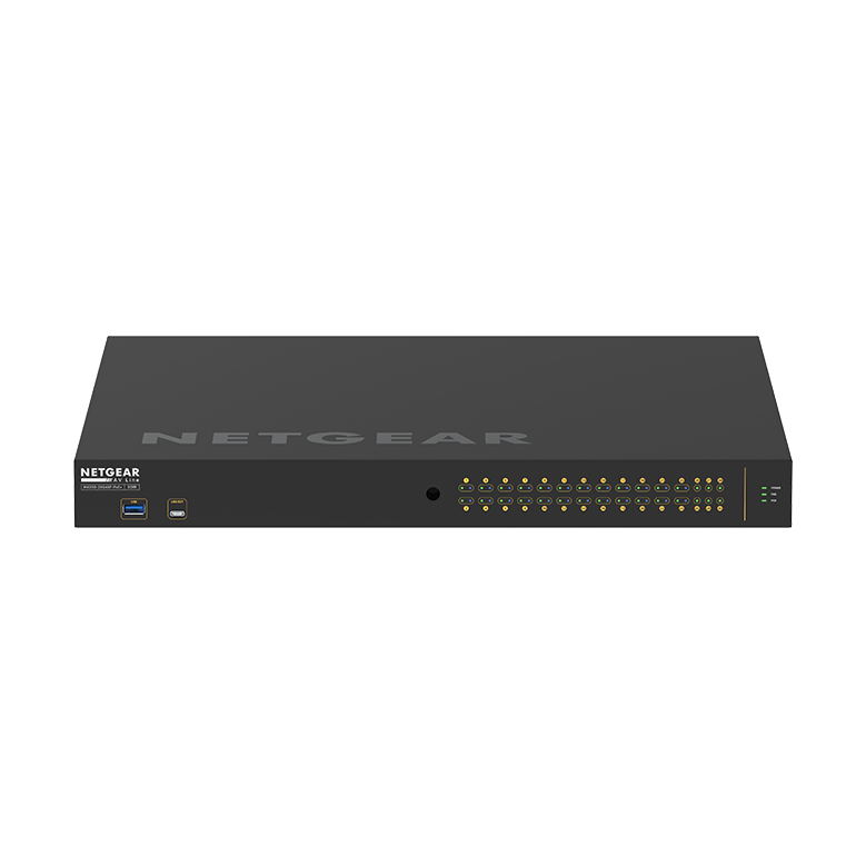 NETGEAR M4250-26G4XF-PoE+ Managed L2/L3 Gigabit Ethernet (10/100/1000) Power over Ethernet (PoE) 1U Black