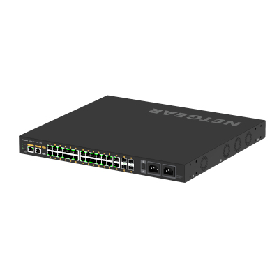 Netgear GSM4230UP Network Switches - Black