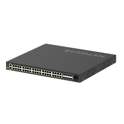 Netgear GSM4248PX-100EUS Network Switches - Black