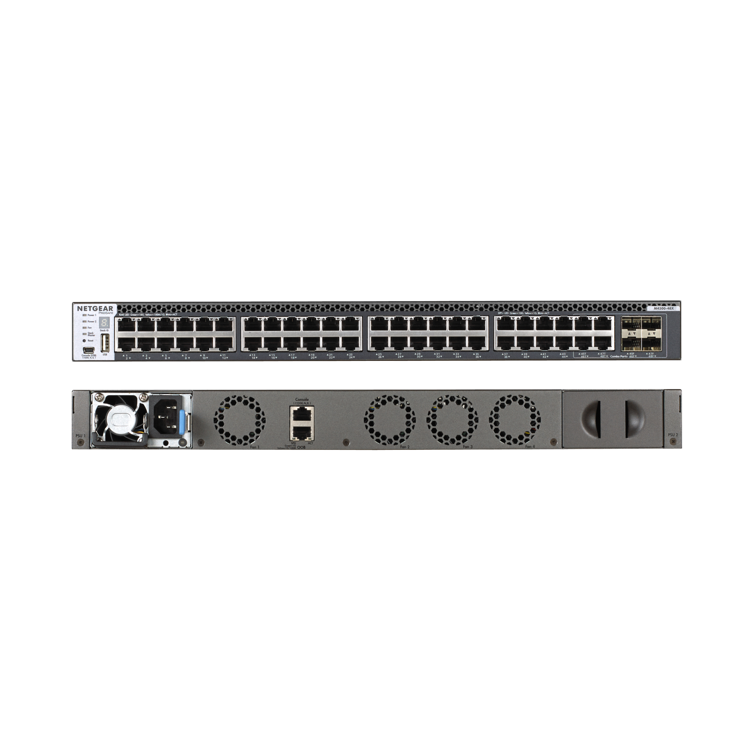 Netgear M4300-48X Network Switches - Grey