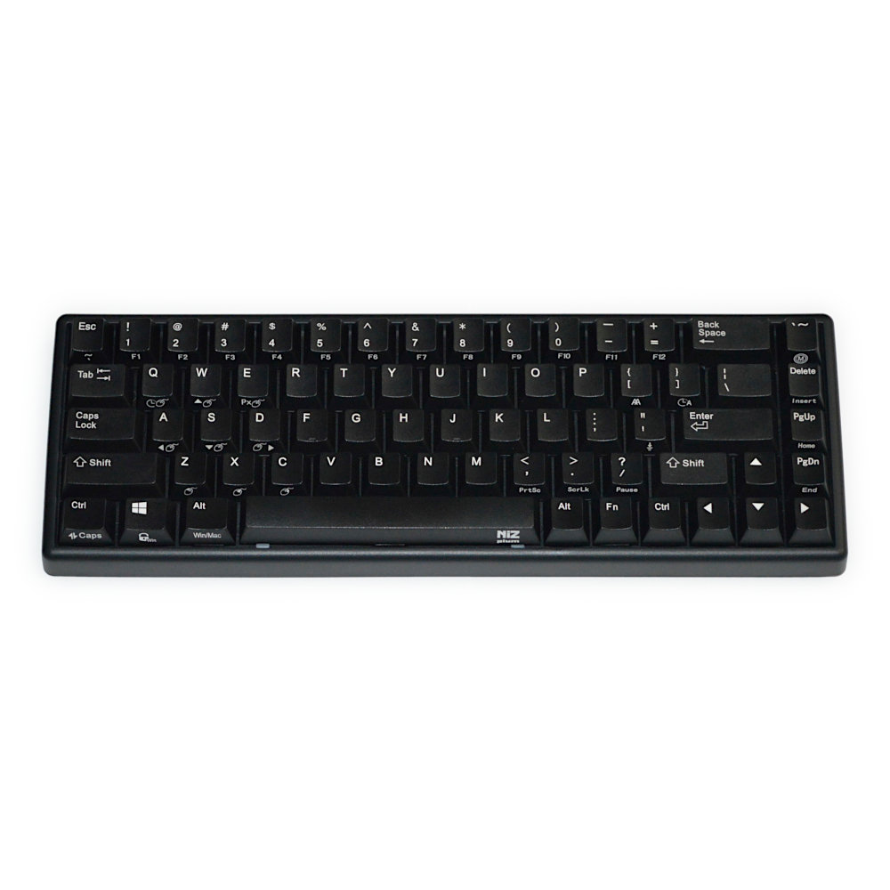 NiZ Keyboard Atom68 Capacitive 35gf Programmable 60% Keyboard Black
