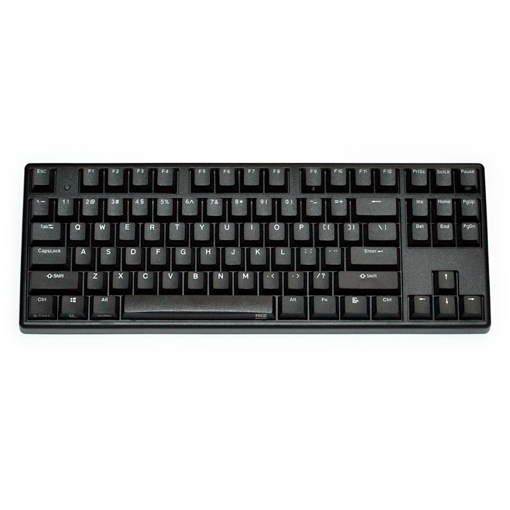 NiZ Keyboard X87 Capacitive Programmable Tenkeyless Black Keyboard