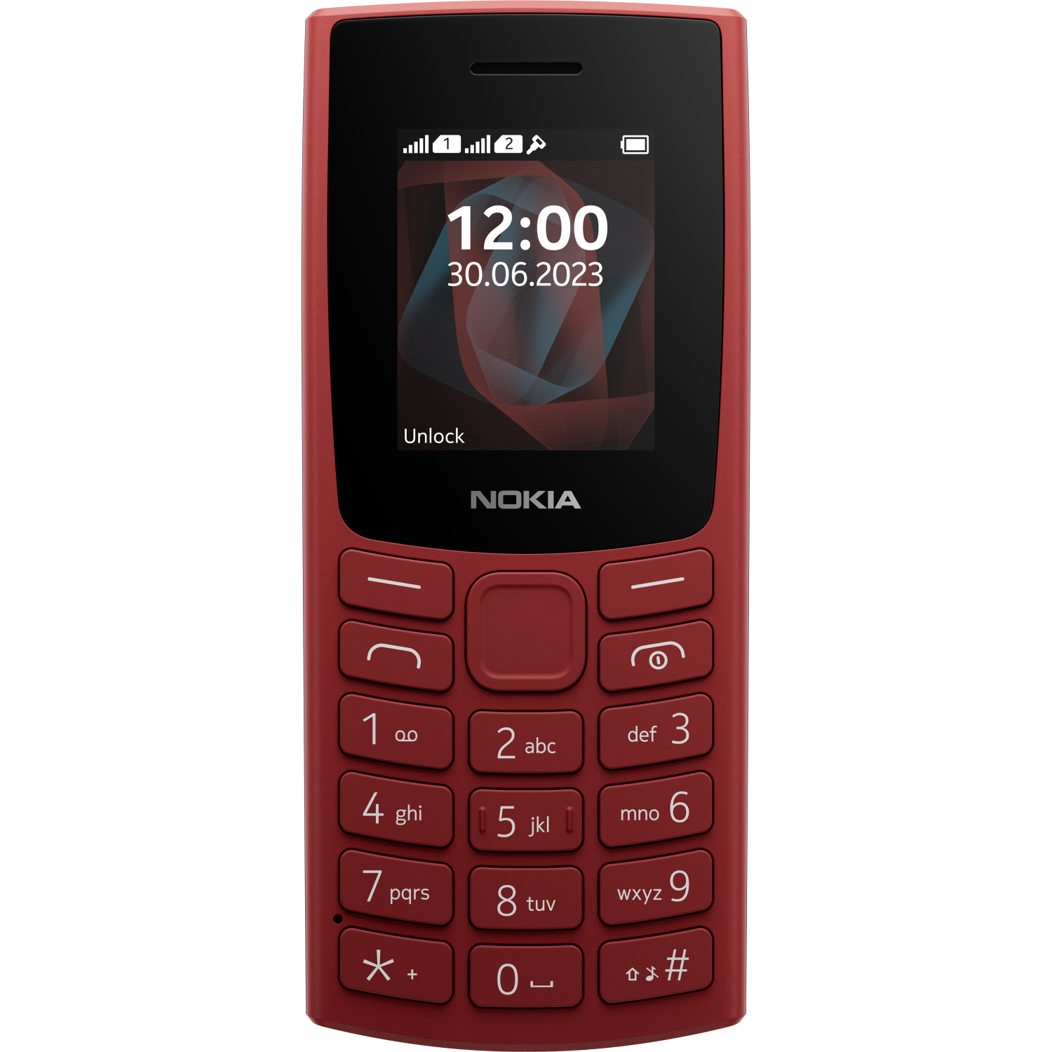 Nokia 105 4.57 cm (1.8") 78.7 g Red Feature phone