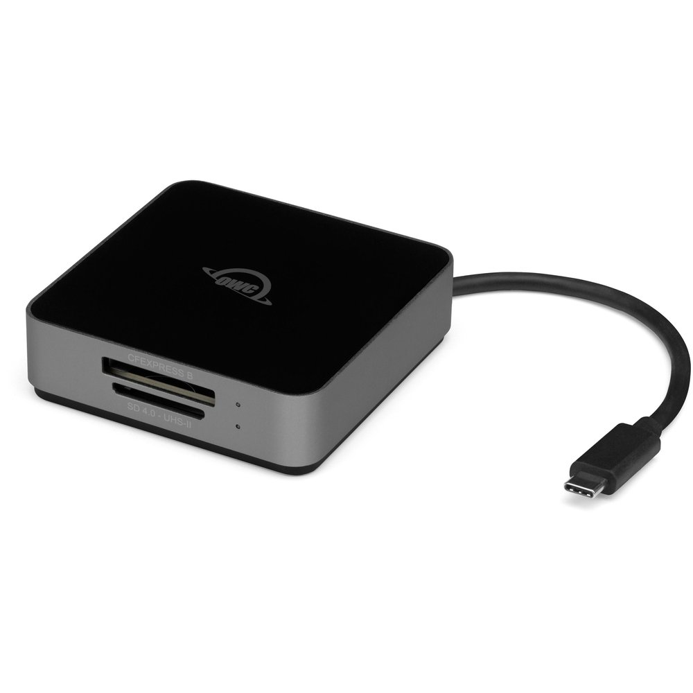 OWC Atlas card reader USB 3.2 Gen 2 (3.1 Gen 2) Type-C Black
