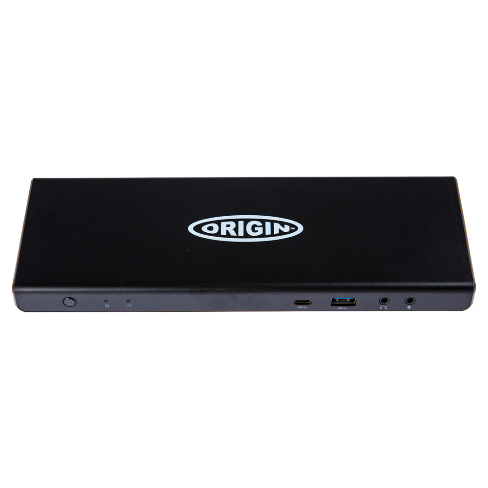 Origin Storage Origin USB C Triple 4K Docking Station Black (C to C/A Cable)